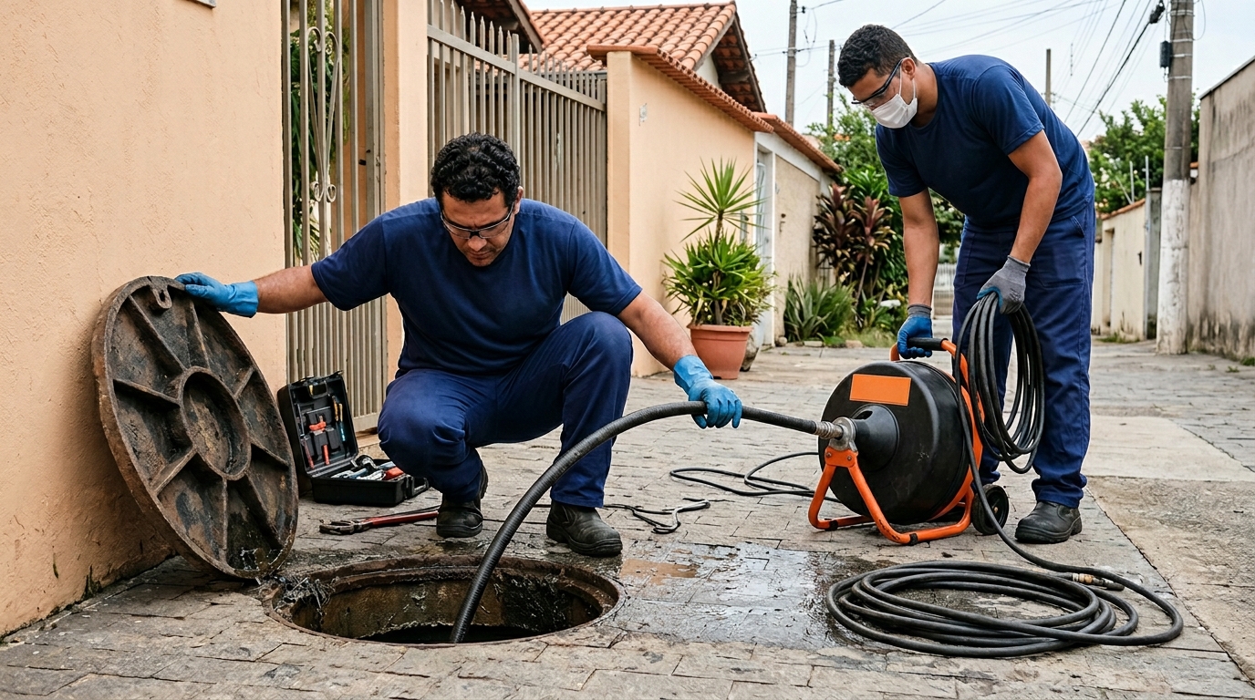 Desentupimento de Esgoto em Brasília‑DF