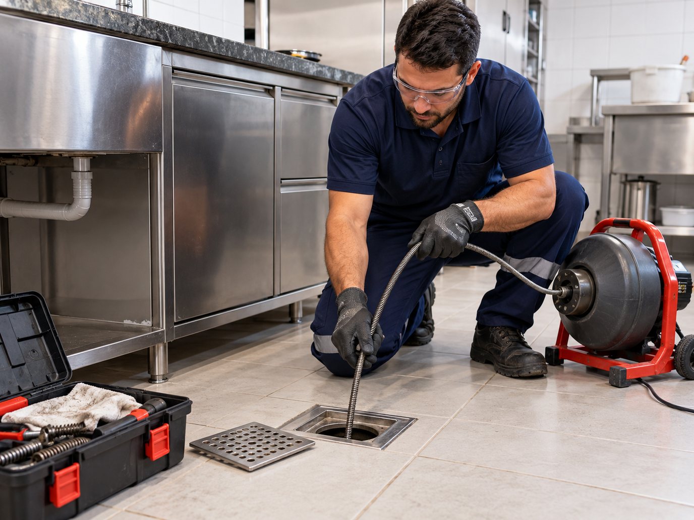 Desobstrução na Cozinha em Brasília‑DF