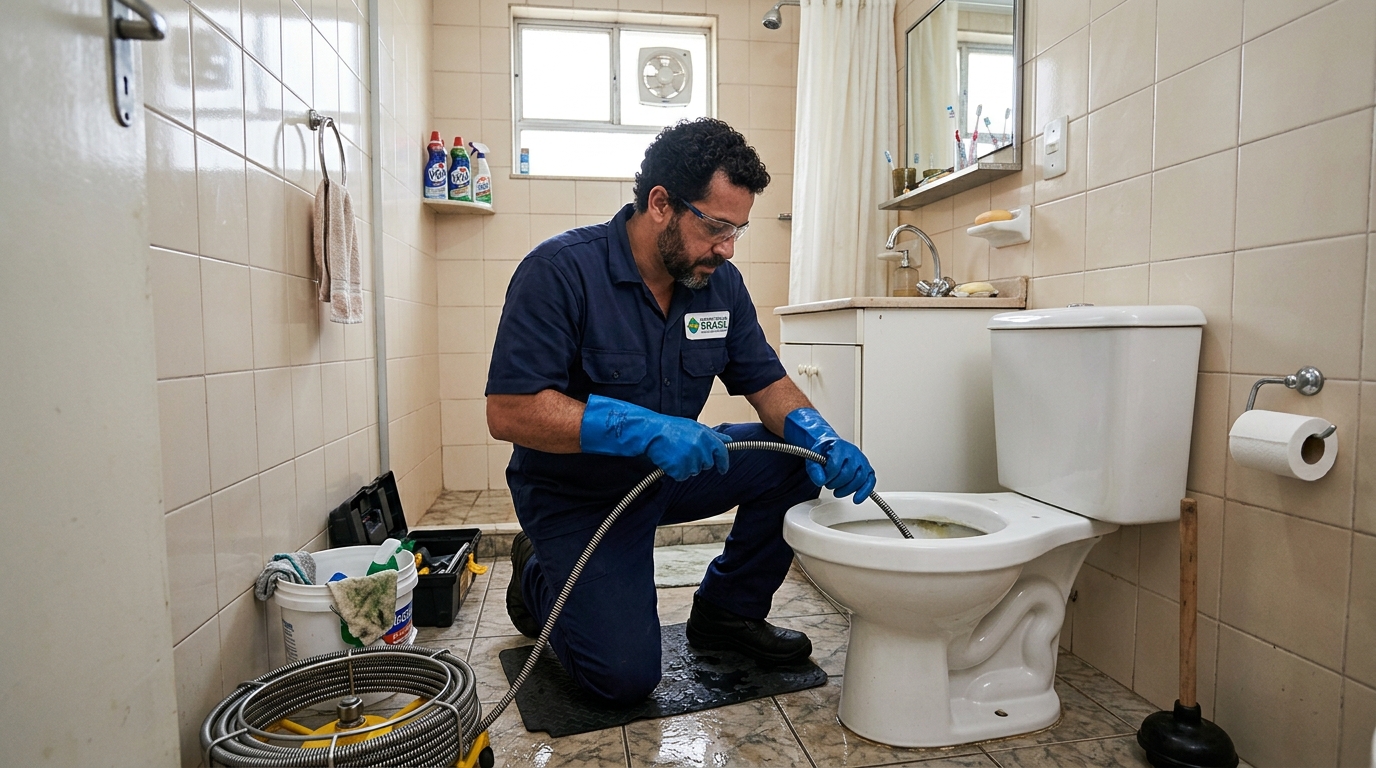 Desobstrução de Vaso em Brasília‑DF