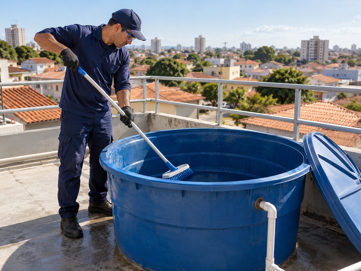 Limpeza de Caixa d'Água em Brasília‑DF
