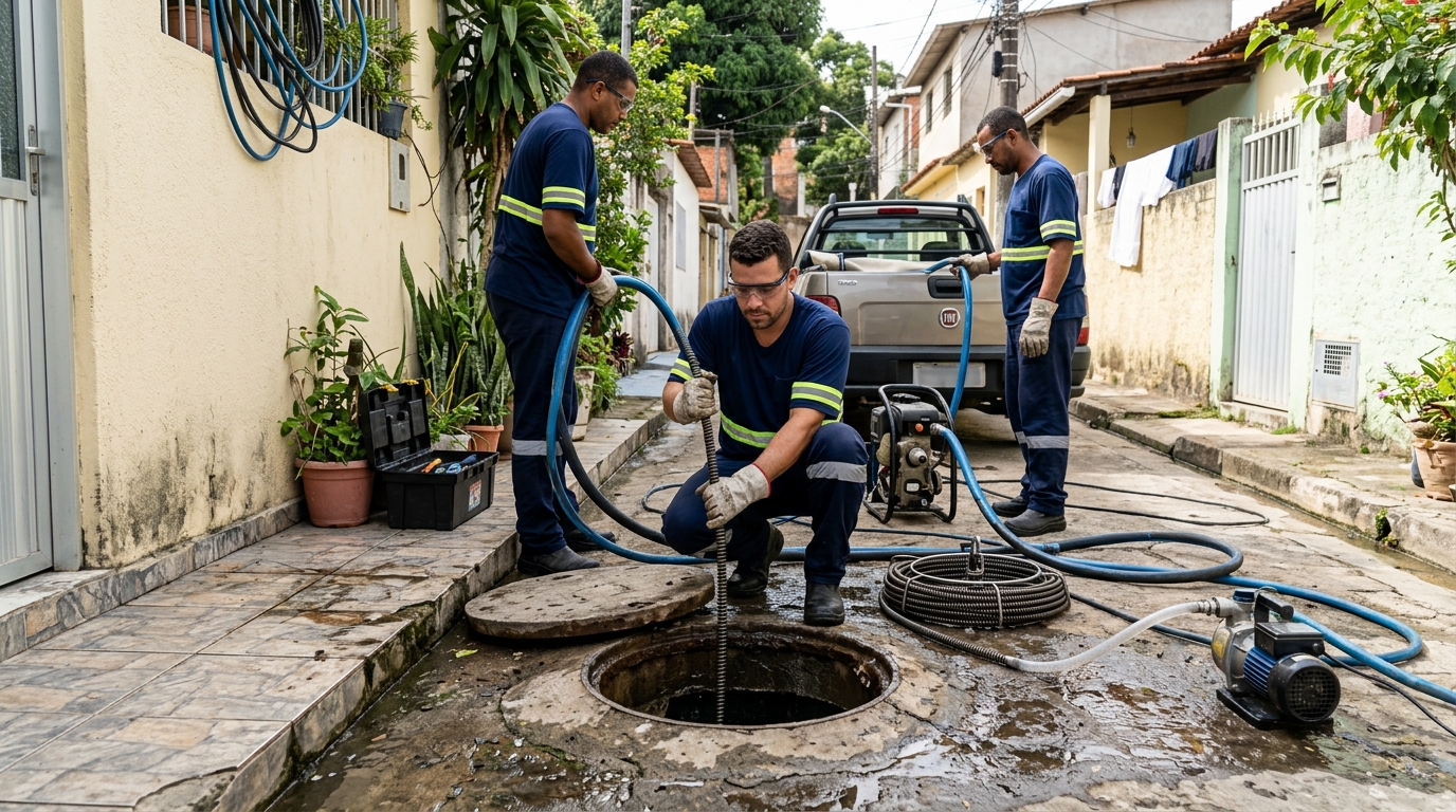 Hidrojateamento de Alta Pressão em Brasília‑DF