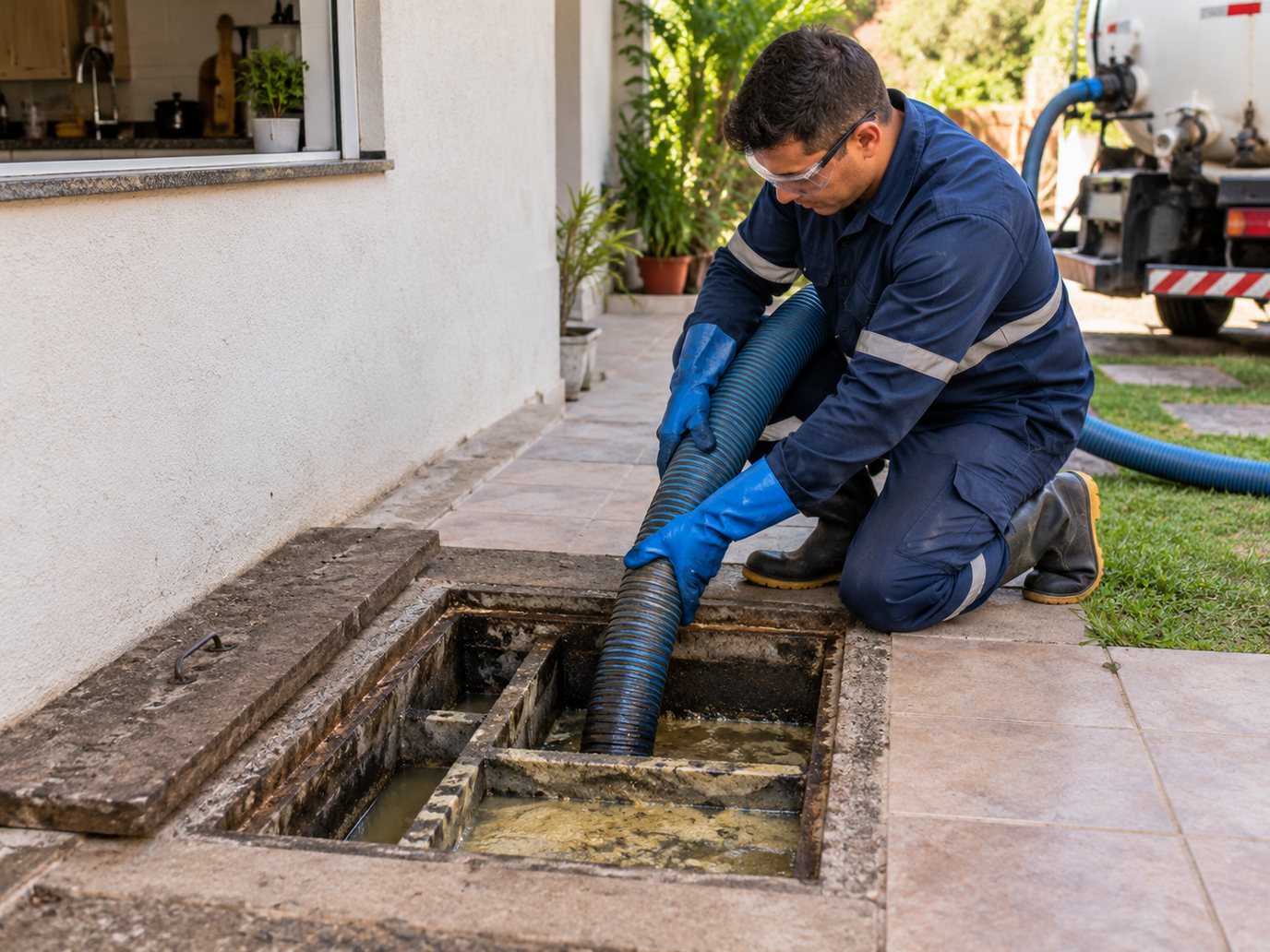 Limpeza de Caixa de Gordura em Brasília‑DF