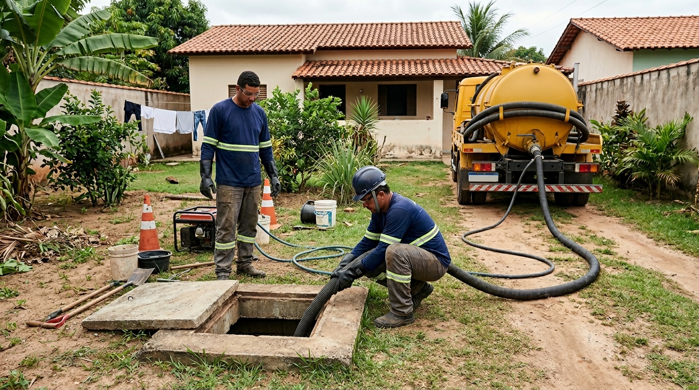 Limpeza de Fossa em Brasília‑DF